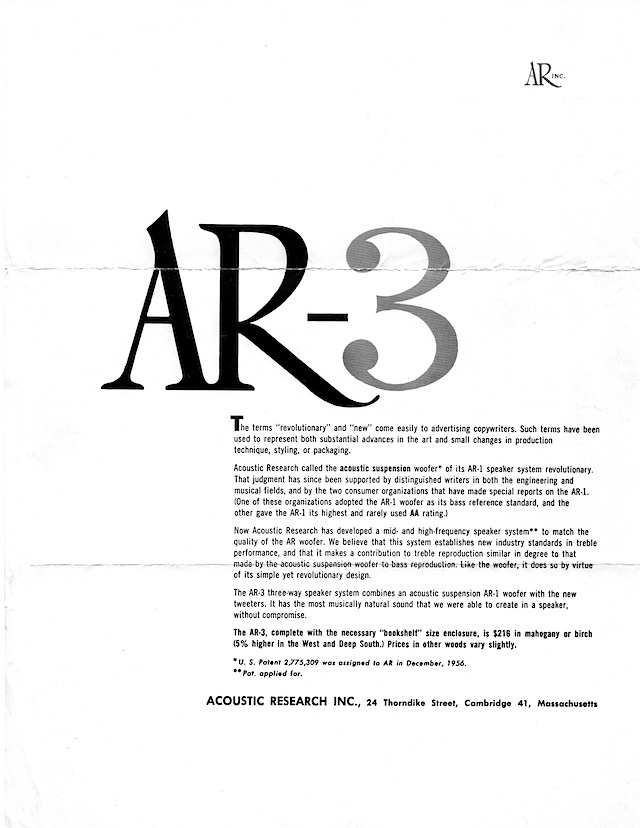AR-3 ad