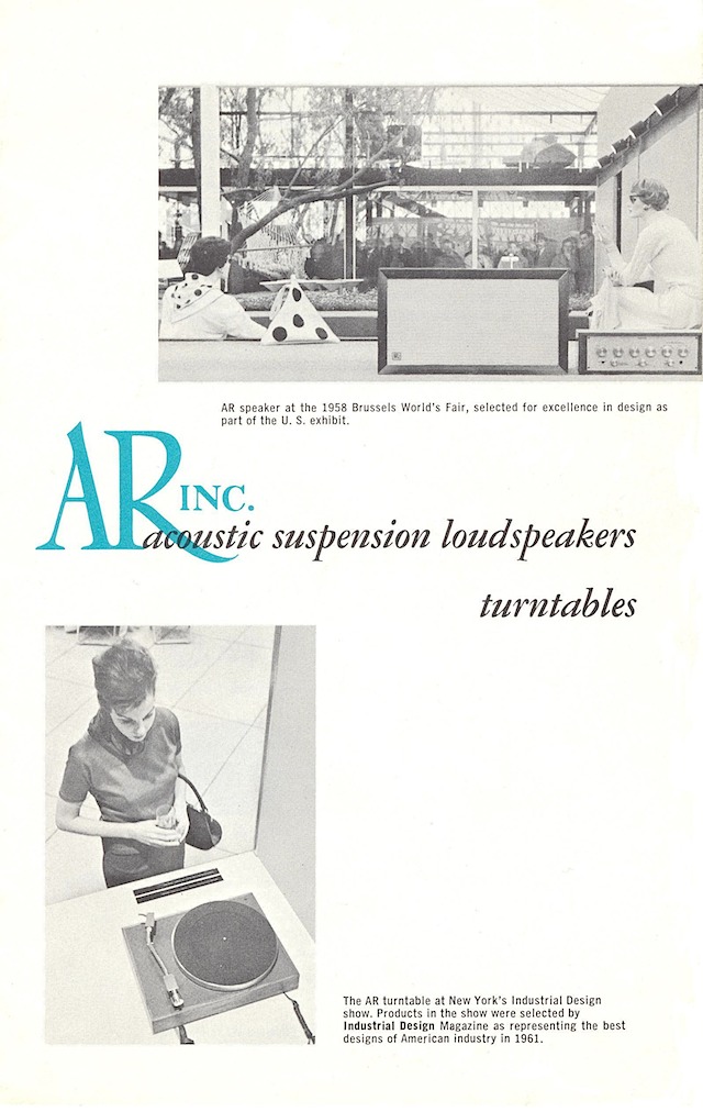 AR-3 and turntable page 1