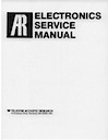 AR Electronics Service Manual pg1