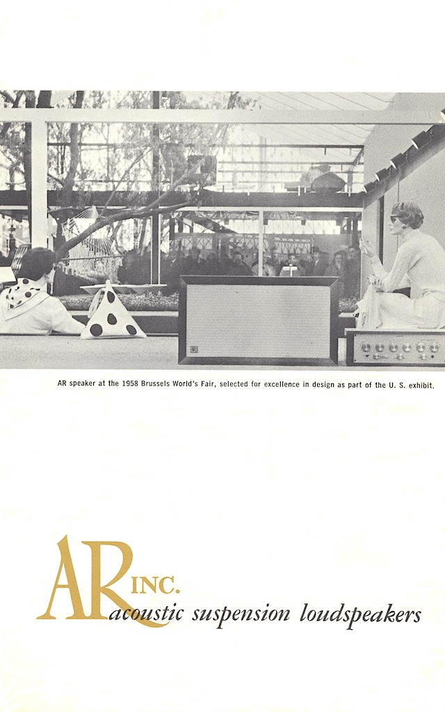 AR loudspeakers early 1960s page 1